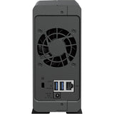 Synology diskstation ds124 nas (zwart, usb-a 3.2 (5 gbit s))
