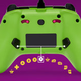 Powera advantage controller met kabel voor de xbox series x|s - fortnite: glow (neongroen, xbox series x|s, xbox one, pc)