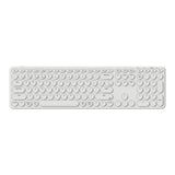 Keychron b5 pro-k8 toetsenbord (wit, us lay-out (qwerty), scissor switches, 100%, abs keycaps, 2.4 ghz bluetooth usb)