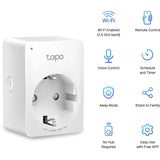 Tp-link tapo p100 mini smart wifi-stopcontact (4 pack) schakel stekkerdoos (wit, 4 stuks)