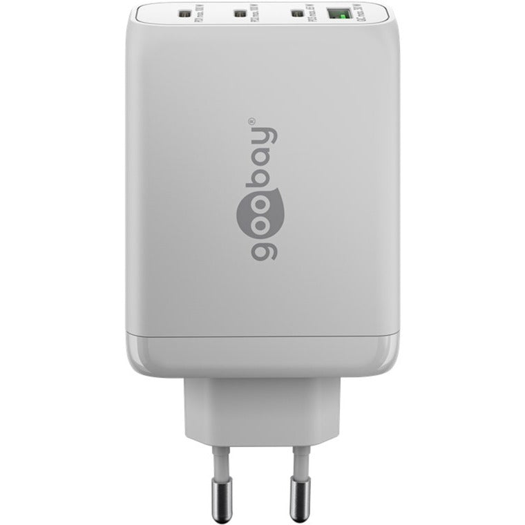 Goobay 100w gan usb-c pd multiport quick charger (wit)