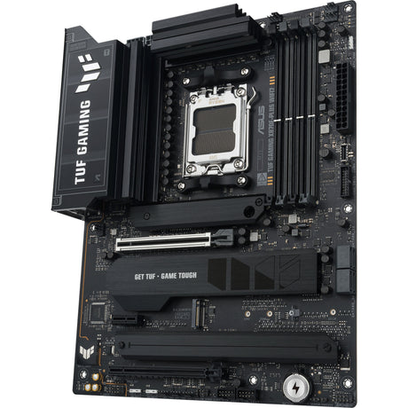 Asus tuf gaming x870e-plus wifi7 socket am5 moederbord (zwart, 2.5gb-lan, wi-fi 7, bt, sound, atx)