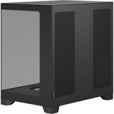 Fractal design pop 2 vision rgb midi tower behuizing (zwart | 1x usb-a | 1x usb-c | rgb | tempered glass)