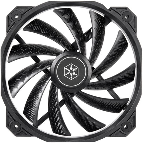 Silverstone shark force 160 case fan (zwart, 160 x 160 x 27 mm, pwm)