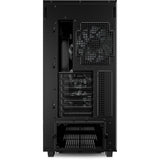 Sharkoon rebel c70g rgb midi tower behuizing (zwart houtkleur | 2x usb-a | 1x usb-c | rgb | tempered glass)