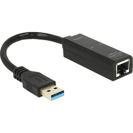 Delock adapter usb 3.0 > gigabit lan (zwart, 62616)