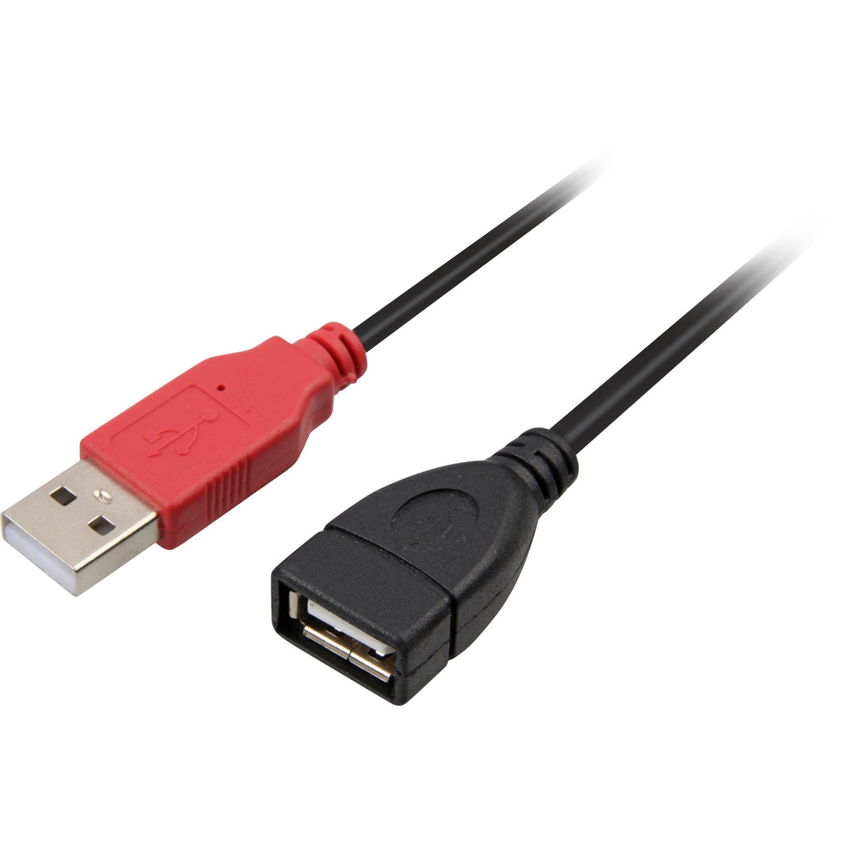 Delock y-kabel 2x usb-a 2.0 male > 1 x usb-a 2.0 female splitterkabel (zwart rood, 0,2 meter)