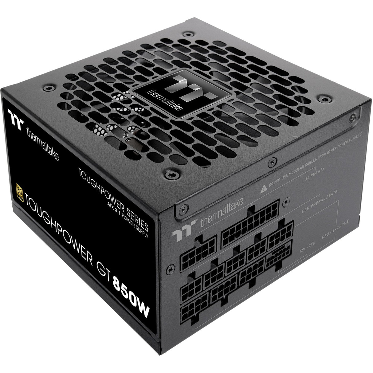 Thermaltake toughpower gt modulaire 850 watt voeding (zwart, 4x pcie)