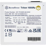 Silverstone triton 1000rz modulaire 1000 watt voeding (wit, 1x 12v-2x6, 4x pcie)