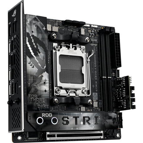 Asus rog strix x870-i gaming wifi socket am5 moederbord (raid, 2,5gb-lan, wi-fi 7, bt, sound, mini-itx)