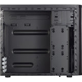 Fractal design core 1100 mini tower behuizing (zwart | 2x usb-a)