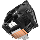 Sharkoon a50 cpu-koeler (zwart, 4-pins pwm fan-connector)