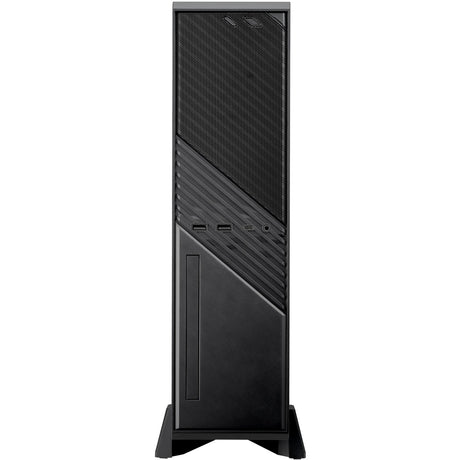 Silverstone milo 12 mini tower behuizing (zwart | 2x usb-a | 1x usb-c)
