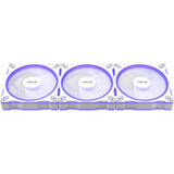 Asus prime mr120 argb reverse fan - triple pack case fans (wit, 3 stuks, 120 x 120 x 28 mm, 3 stuks)