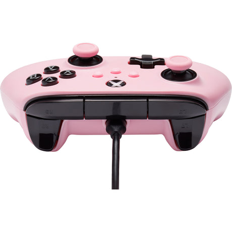 Powera bedrade controller voor xbox series x|s (roze, xbox series x|s, xbox one, pc)