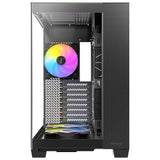 Antec c8 argb midi tower behuizing (zwart | 2x usb-a | 1x usb-c | tempered glass)