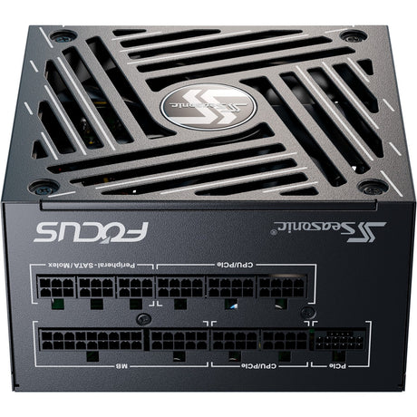 Seasonic focus gx-850-v4 atx3.1 modulaire 850 watt voeding (zwart, 1x 12vhpwr, 3x pcie)