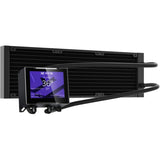 Xyz pc gear hydroview aio 360 waterkoeling (zwart, argb, pwm)