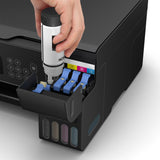 Epson ecotank et-2870 a4 multifunctionele wi-fi-printer met inkttank all-in-one inkjetprinter (zwart, scannen, kopiëren, inclusief tot 3 jaar inkt)