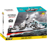 Cobi hms belfast constructiespeelgoed (schaal 1:300)