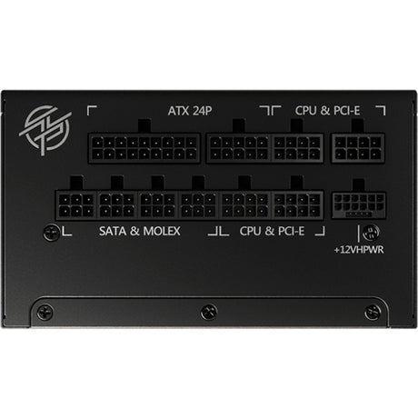 Msi mpg a1000g pcie5 modulaire 1000 watt voeding (zwart, 1x 12v-2x6, 6x pcie)