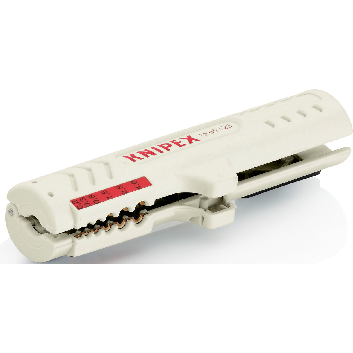 Knipex 16 65 125 sb kabelstripper geschikt voor: cat5 kabel 4.5 tot 10 mm 0.2 tot 4.0 mm²