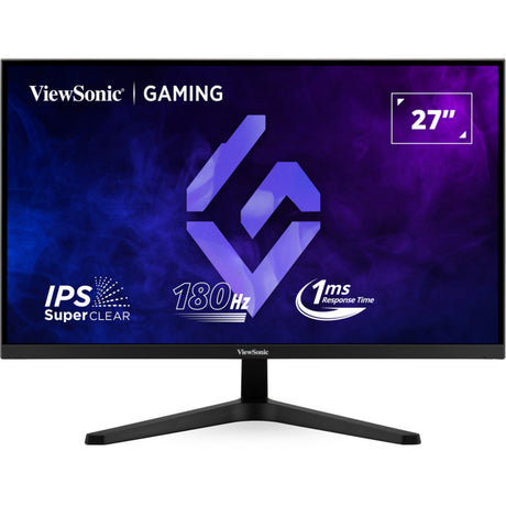 Viewsonic vx27g1-hd 180hz fhd gaming monitor 27 (zwart, 1x displayport, 2x hdmi, 180 hz)