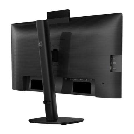 Philips 24b2u3301h 00 23.8 monitor (zwart, hdmi, displayport, usb-c, lan, audio, webcam, 120 hz)