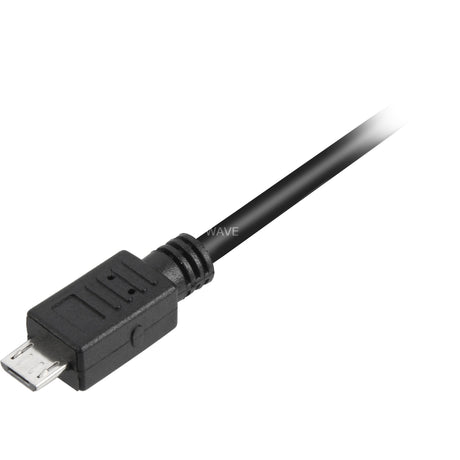Sharkoon usb-a 2.0 > micro usb-b kabel (zwart, 3 meter)