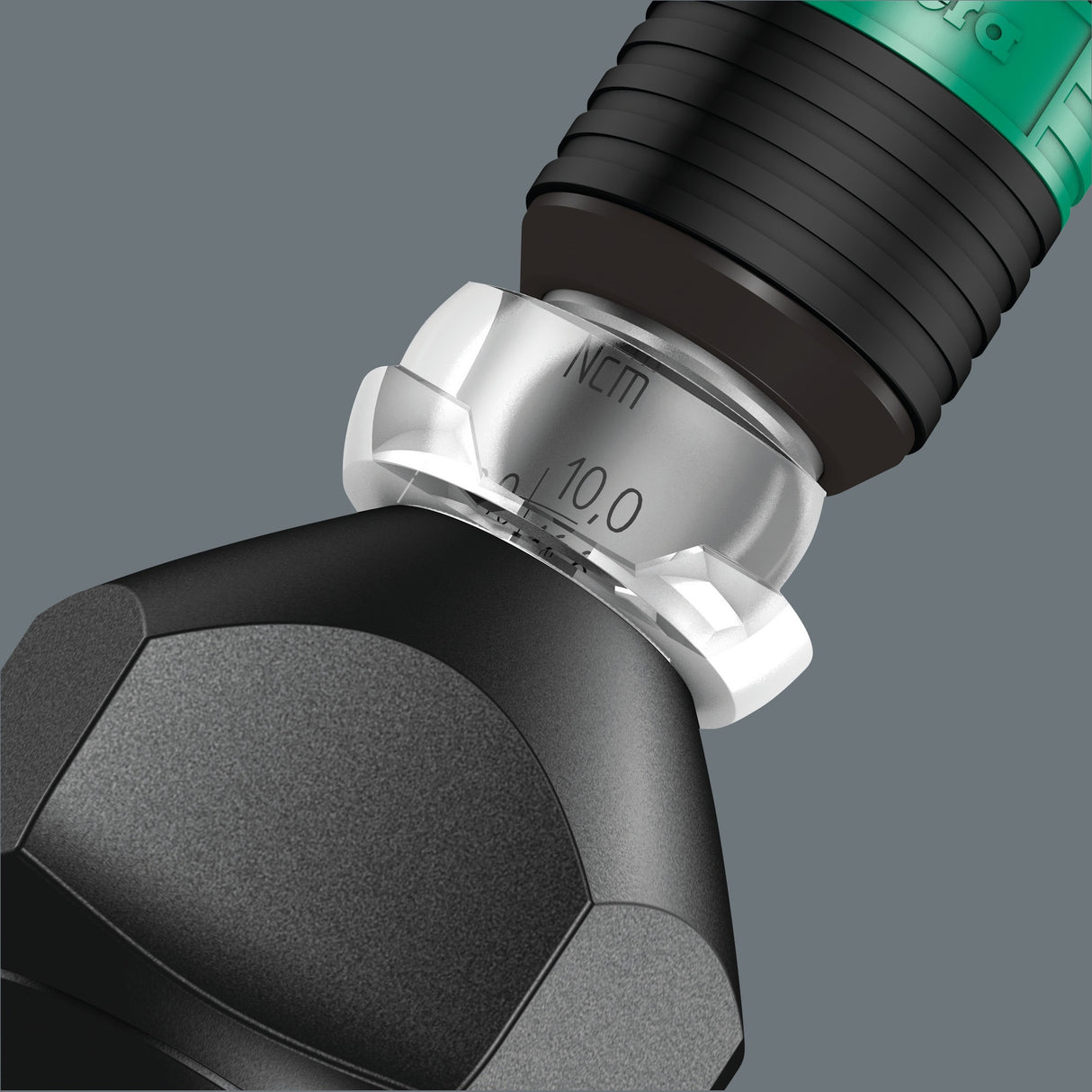 Wera serie 7400 kraftform instelbare momentschroevendraaier draaimomentsleutel (zwart groen, 1.2 tot 3.0 nm, met rapidaptor snelwisselhouder)