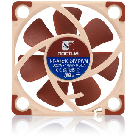 Noctua nf-a4x10 24v pwm case fan (bruin, 40 x 40 x 10 mm)