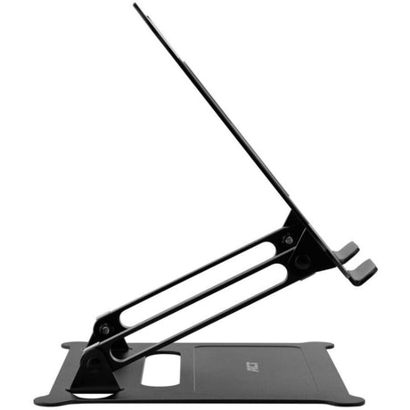 Act connectivity laptopstandaard, aluminium, inklapbaar, traploos in hoogte verstelbaar (zwart)