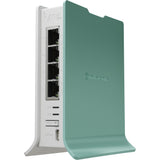 Mikrotik hap ax lite (l41g-2axd) access point (wit groen, qualcomm ipq-5010 cpu, wifi 6)
