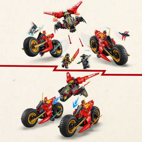 Lego ninjago - ninja strijdvoertuig constructiespeelgoed (71844)