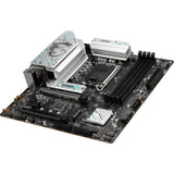 Msi b760m gaming plus wifi socket 1700 moederbord (zwart zilver, raid, 2.5 gb-lan, wi-fi 6e, bt, sound, µatx)