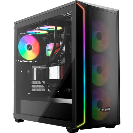 Be quiet! light wings lx pwm high-speed rgb case fans (zwart, 3 stuks, 120 x 120 x 25 mm)