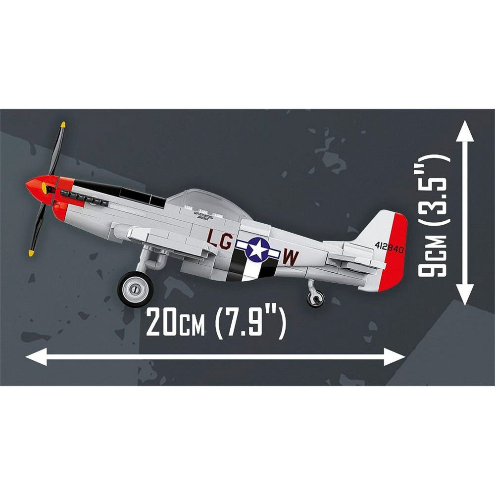 Cobi p-51d mustang constructiespeelgoed (schaal 1:48)