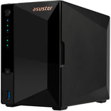 Asustor drivestor 2 pro gen2 nas (zwart, usb)