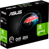 Asus geforce gt 710 2gb gddr5 evo grafische kaart (vga, dvi-d, hdmi)