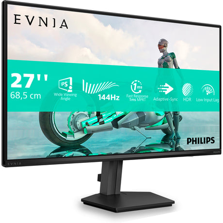 Philips evnia 27m2n3200nf 27 gaming monitor (zwart, hdmi, displayport, 144 hz)