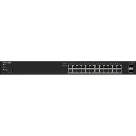 Netgear gs324tpv2 switch (zwart, 190w poe budget)