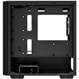 Deepcool cc360 argb mini tower behuizing (zwart | 2x usb-a | rgb | tempered glass)