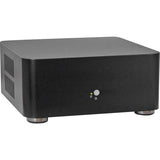 Inter-tech itx a80 htpc behuizing (zwart | 2x usb-a)