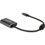 Delock usb-c (male) > hdmi (female) adapter (donkergrijs, 0,2 meter, 4k 60hz)