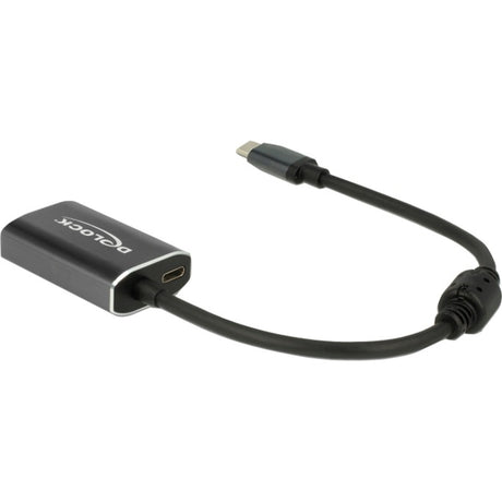Delock usb-c (male) > hdmi (female) adapter (donkergrijs, 0,2 meter, 4k 60hz)