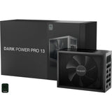 Be quiet! dark power pro 13 modulaire 1600 watt voeding (zwart, 2x 12v-2x6, 6x pcie)