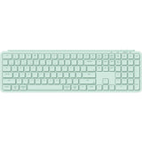 Keychron b6 pro-k7 toetsenbord (mint, us lay-out (qwerty), scissor switches, 100%, abs, 2.4 ghz | bluetooth 5.2 | usb-c)