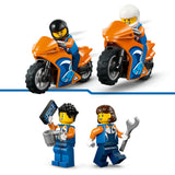 Lego city 60491 transportwagen voor motoren
