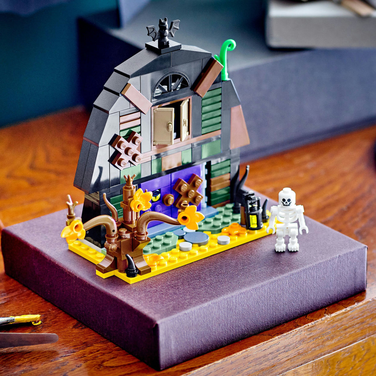 Lego ® halloweenschuur bouwspeelgoed - 40721