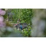Gardena accu besproeiingspomp 3000 silent 18v p4a gebruiksklare set incl. accu en oplader (donkergrijs turquoise, 14610-20 | pomp | accu | lader)